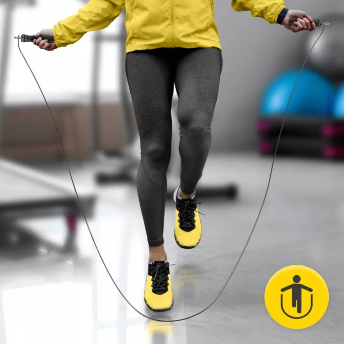 Скакалка скоростная для кроссфита 4FIZJO Speed Rope PRO+ Black (P-5907739313164)