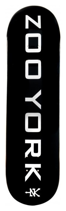 Zoo York доска дека Logo Block 8" - Black/White