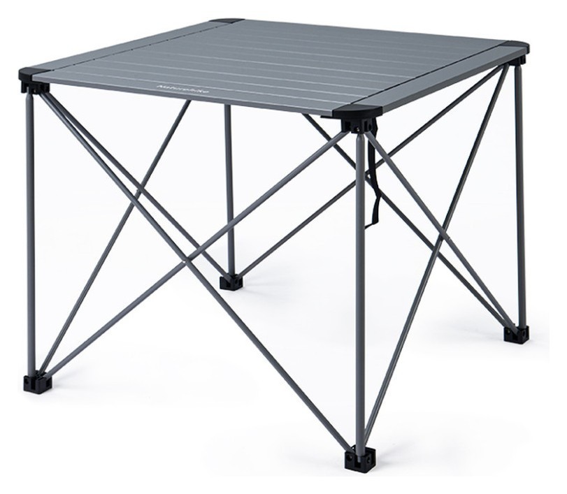 Складаний стіл Naturehike CNK2450JJ013, L, алюміній, сірий, укр, укр