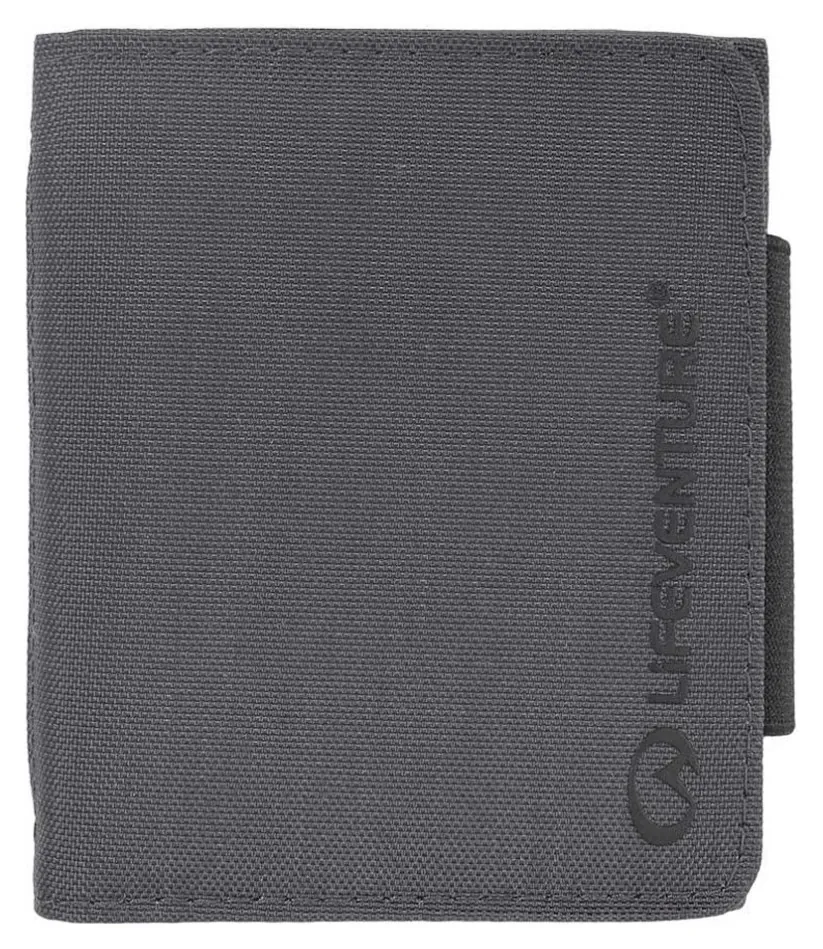Lifeventure гаманець Recycled RFID Wallet grey (68731)