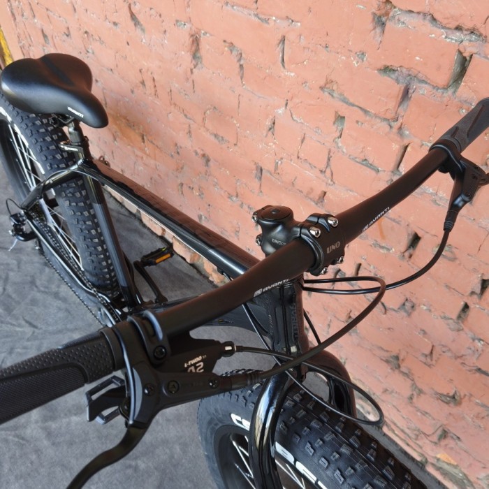 Велосипед фетбайк Avanti Fat Bike 4.0 чорний 19" (2026)