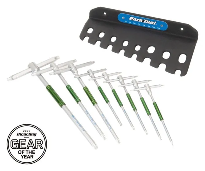 Набор торксов Park Tool THT-1 с Т-рукояткой, 8шт T6/T8/T10/T15/T20/T25/T30/T40