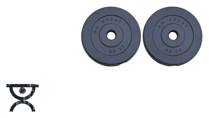 Диск композитний RN-Sport 2.5 кг – 31 мм.