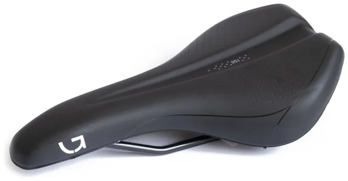 Седло Green Cycle Active 150, стальные рейлы, черное
