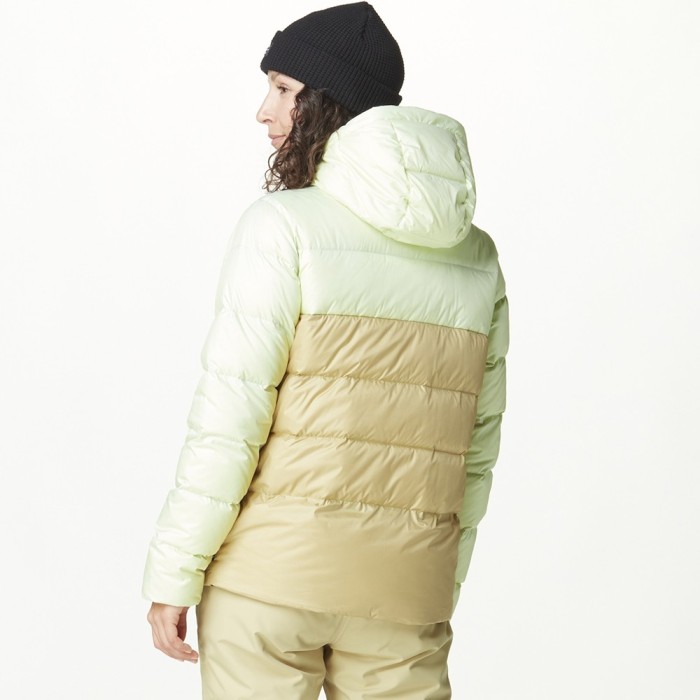 Picture Organic куртка пуховая Hi Puff Down W 2025 lime cream-hemp-roebuck M
