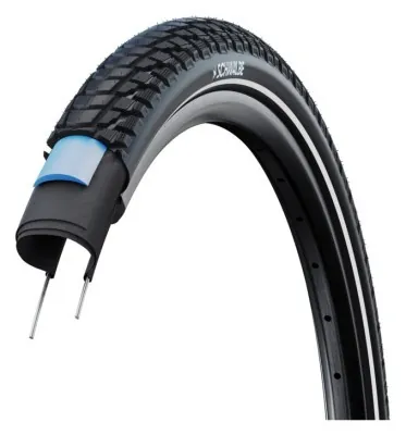 Покришка 28x1.75 (47-622) Schwalbe Marathon Plus Tour, SmartGuard, TwinSkin, B/B+RT HS619 ADDIX GREEN 67EPI 35B