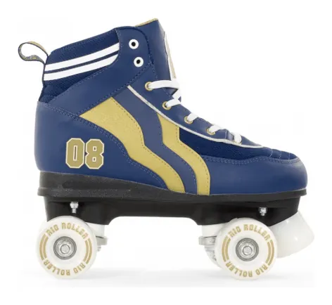 Роликові ковзани Rio Roller Varcity 38 Blue Gold (40,5 Синій із золотом)