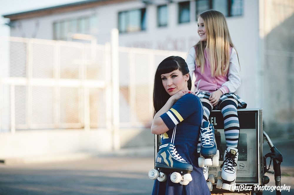 Роликові ковзани Rio Roller Varcity 38 Blue Gold