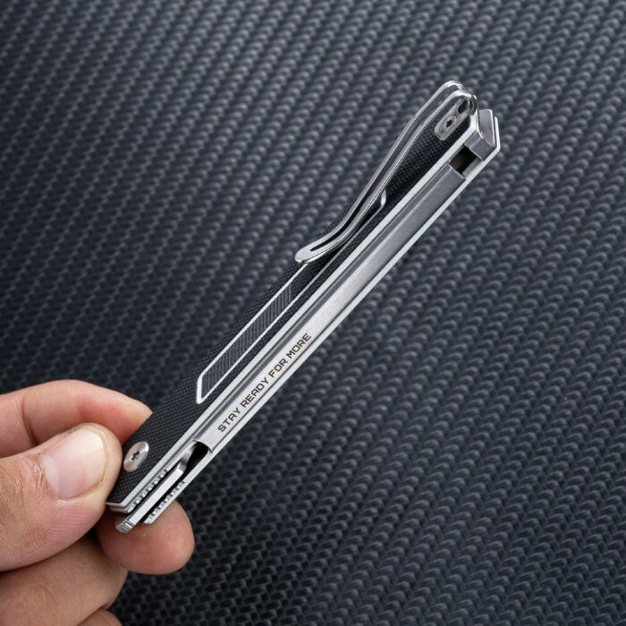 Ніж складаний SRM Swift 125L-GB, чорний, укр, укр