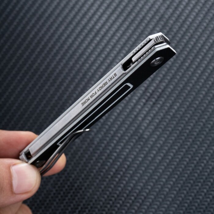 Ніж складаний SRM Swift 125L-GB, чорний, укр, укр