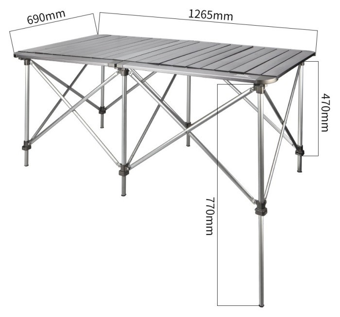 Двойной складной стол BRS-Z32