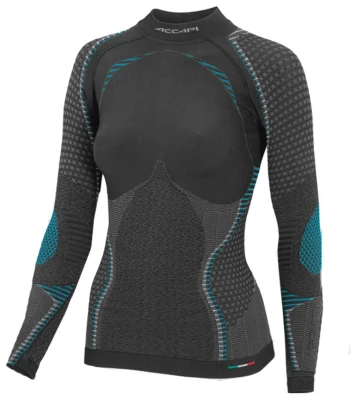 Термофутболка з довгим рукавом жіноча Accapi Ergoracing, Black/Anthracite, XL/XXL