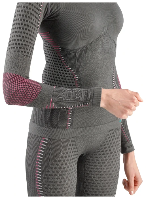 Термофутболка з довгим рукавом жіноча Accapi Ergoracing, Black/Anthracite, XL/XXL
