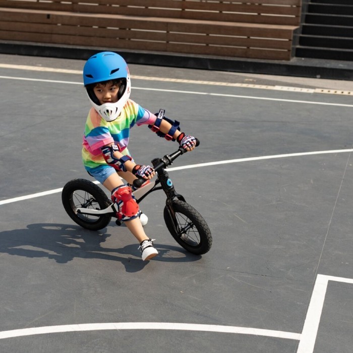 Захисний гоночний шолом MICRO - БІЛО-БЛАКИТНИЙ (48–53 cm, S), укр, укр