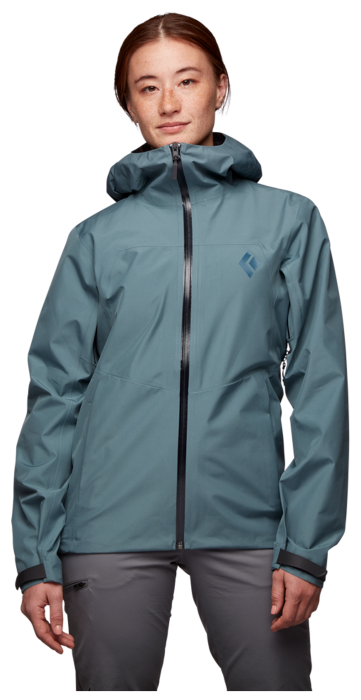 Мембранная женская куртка для треккинга Black Diamond Liquid Point Shell, XS - Alpine Lake