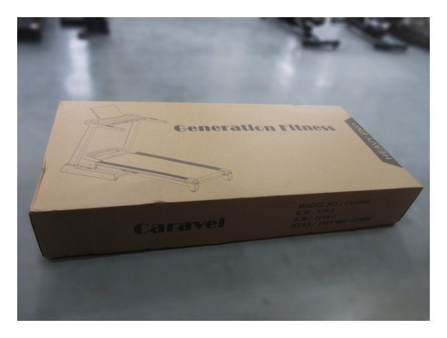 Бігова доріжка Generation Fitness Caravel iConsole, укр, укр