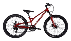 Велосипед ST 24" Discovery FLINT DD FR рама-12" красный 2025