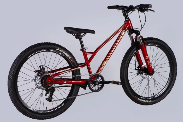 Велосипед ST 24" Discovery FLINT DD FR рама-12" червоний 2025