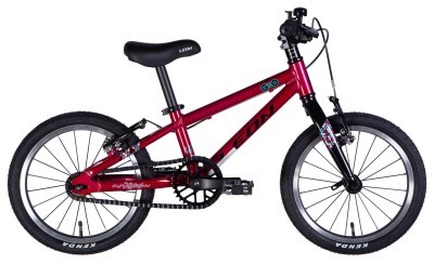 Велосипед AL 16" Leon GO Vbr FR рама-8" малиновий 2025