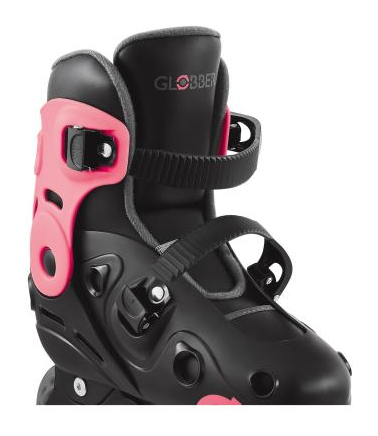 Роликові ковзани GLOBBER GO SCATES LIGHTS коралові р.34-37, до 60кг, 5+, укр, укр