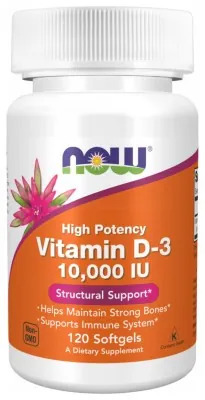 VIT D-3 10,000 IU - 120 sgels