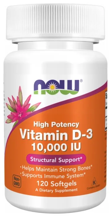 VIT D-3 10,000 IU - 120 sgels