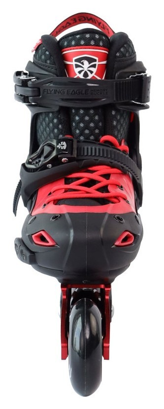 Дитячі розсувні ролики Flying Eagle S9 dual density червоні