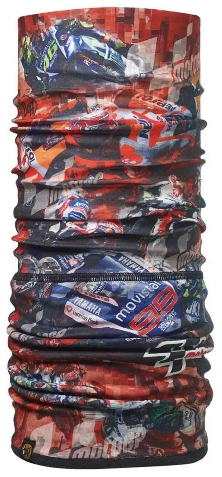 Шарф-труба Buff Moto Gp Polar, Racing Red/Black (SHM_BU 113222.425.10.00)