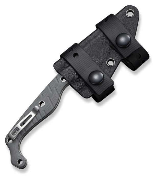 Ніж фіксований тактичний Civivi SOKN, (7.2 см) Nitro-V / G10 сірий, укр, укр