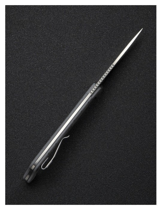 Ніж фіксований тактичний Civivi SOKN, (7.2 см) Nitro-V / G10 сірий, укр, укр