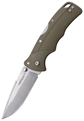 Ніж складаний Cold Steel Verdict 3", OD Green