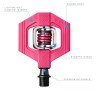 Педалі для велосипеда Crankbrothers CANDY 1 Pink (16172), укр Фото - 2