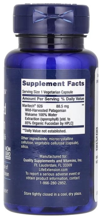 Оптимизированный Fucoidan with Maritech® 926 - 60 vcaps