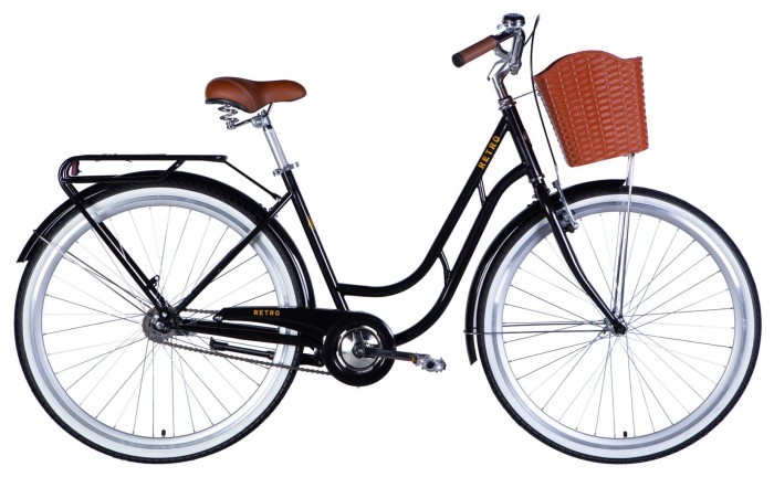 Велосипед ST 28" Dorozhnik RETRO Velosteel рама-19" черный 2026