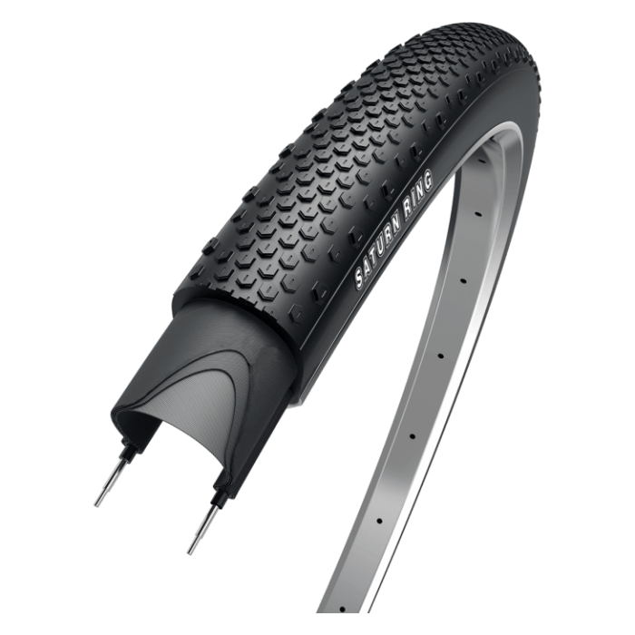 Покришка складана 700x38C OBOR Saturn Ring (W3113) Foldable, 60 TPI, TLR, укр, укр