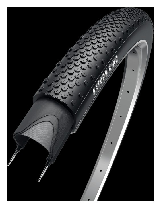 Покрышка складная 700x38C OBOR Saturn Ring (W3113) Foldable, 60 TPI, TLR