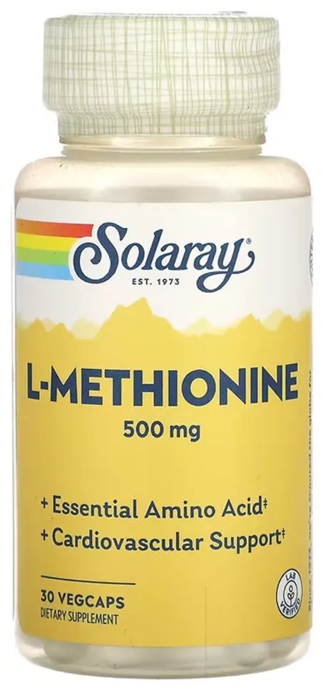 L-Methionine 500mg - 30 vcaps (DSN_2023-10-6754)