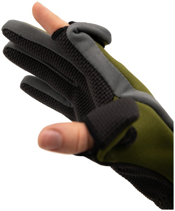 Перчатки TRAMP Effort неопреновые 1,5мм зеленые/серые, S