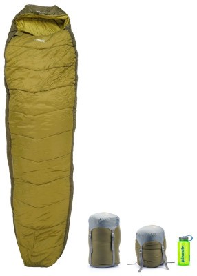 Спальный мешок Pinguin Trekking (1/-5°C), 190 см - Right Zip, Khaki (PNG 238440) 2020