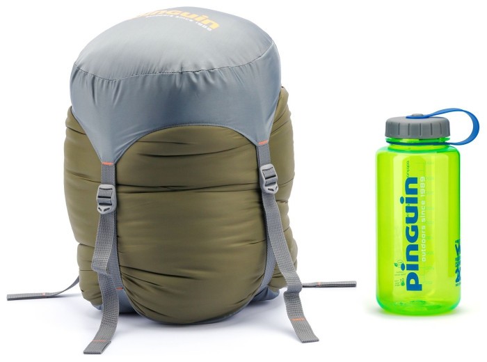 Спальный мешок Pinguin Trekking (1/-5°C), 190 см - Right Zip, Khaki (PNG 238440) 2020