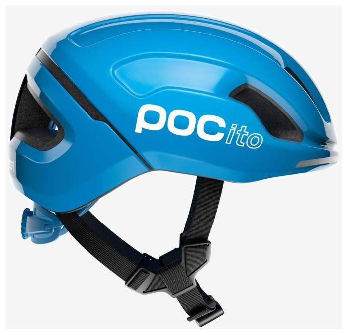 Дитячий велошолом POCito Omne SPIN Fluorescent Blue, XS
