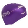 Шапочка для плавания детская ARENA KUN JUNIOR CAP AR-91552-90 (силикон), фиолетовая Фото - 2