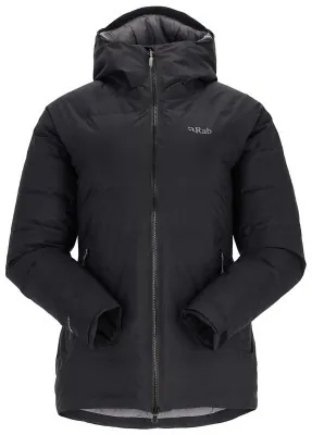Жіночий зимовий пуховик з мембраною Rab Valiance Jacket Wmns, Black, 12