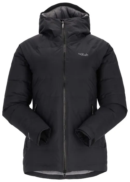 Жіночий зимовий пуховик з мембраною Rab Valiance Jacket Wmns, Black, 12