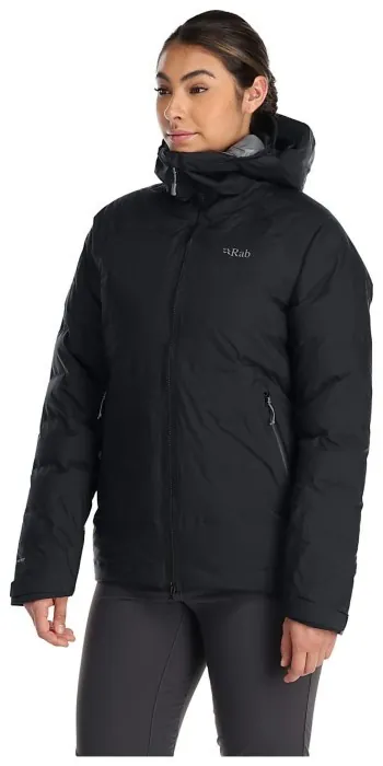 Жіночий зимовий пуховик з мембраною Rab Valiance Jacket Wmns, Black, 12