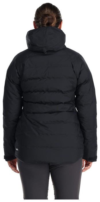 Жіночий зимовий пуховик з мембраною Rab Valiance Jacket Wmns, Black, 12