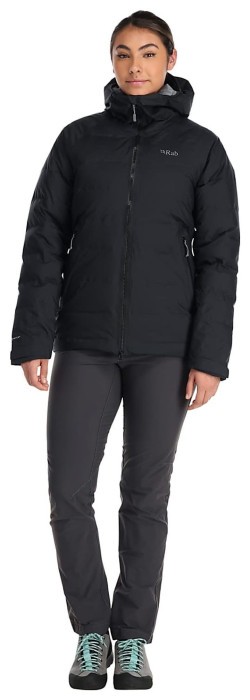 Жіночий зимовий пуховик з мембраною Rab Valiance Jacket Wmns, Black, 12