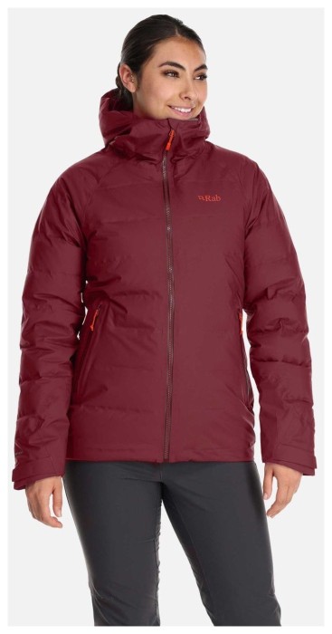 Жіночий зимовий пуховик з мембраною Rab Valiance Jacket Wmns, Black, 12