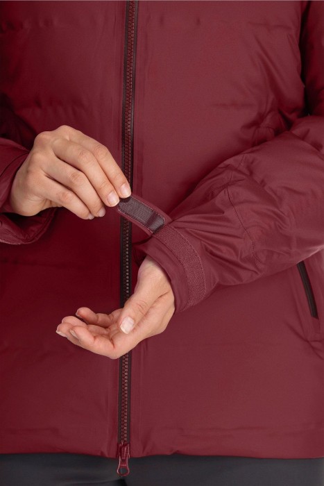 Жіночий зимовий пуховик з мембраною Rab Valiance Jacket Wmns, Black, 12