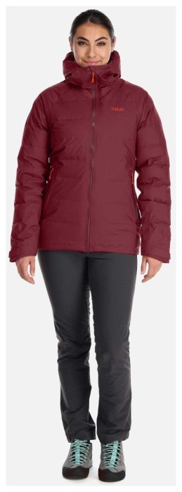 Жіночий зимовий пуховик з мембраною Rab Valiance Jacket Wmns, Black, 12